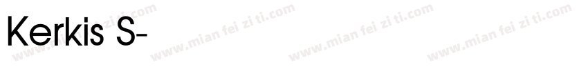Kerkis S字体转换